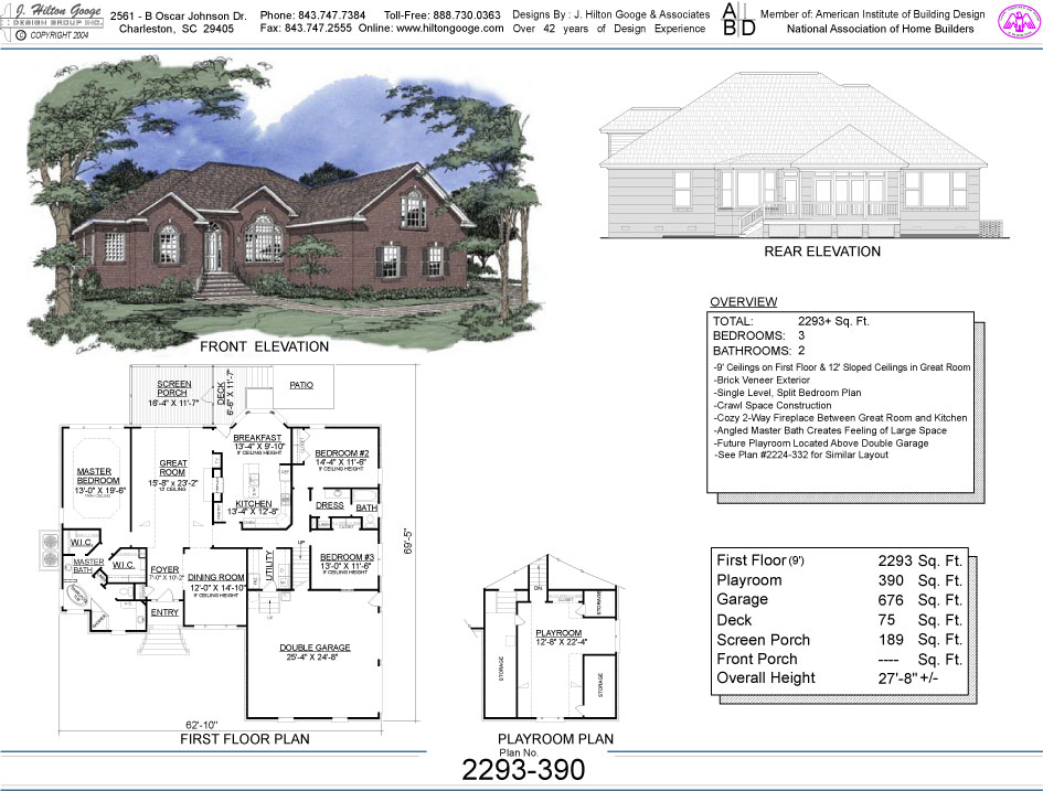 J. Hilton Googe Design Group, Inc. : Stock Plan #2293-390